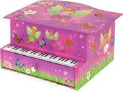 Muziekdoosje - Pianovorm met Elfje