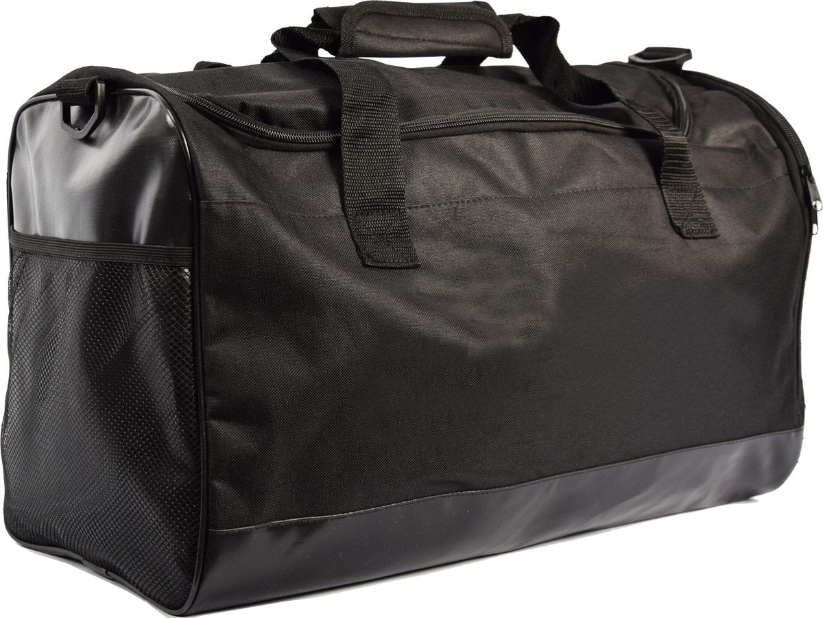 Gymtas- fitnesstas- voetbaltas -  Sporttas - Zwart - 40 L - 52 x 26 x 30 cm
