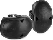 Speakerset voor binnen en buiten toepassingen - Power Dynamics BE42B speakerset met brede