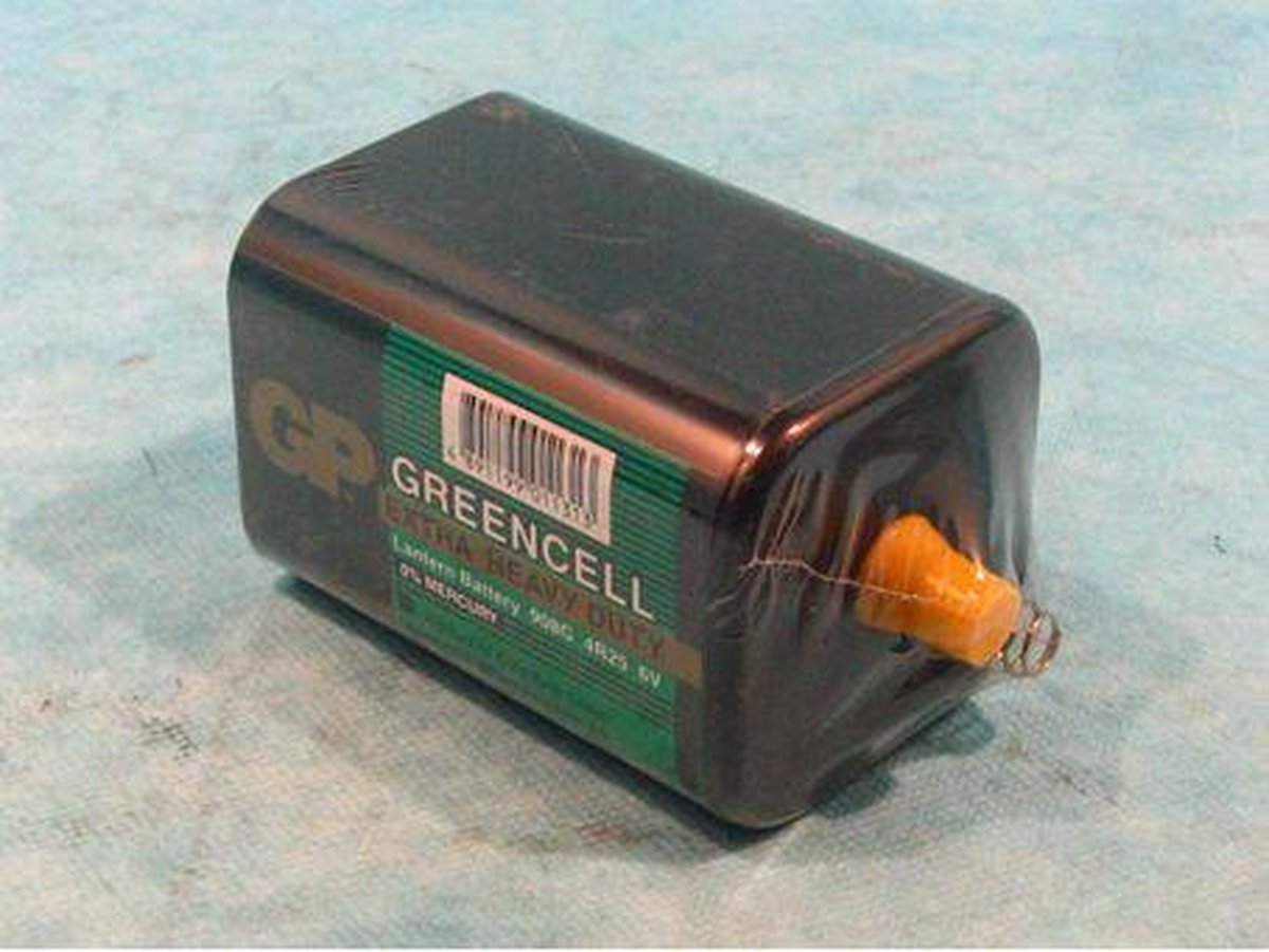 Blok batterij 6V 4R25 P/stuk