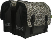 Beck Classic Leopard - Dubbele Fietstas - 45 l - Bruin;Zwart