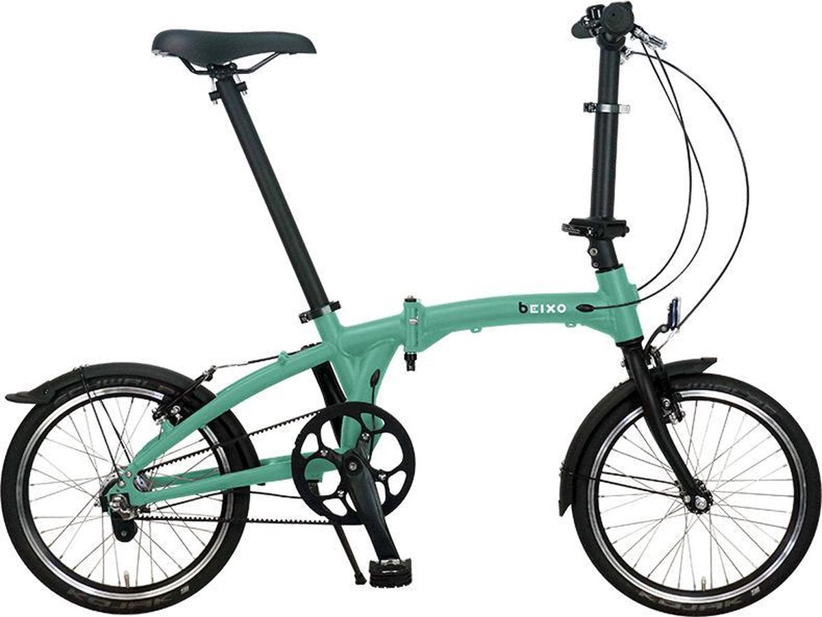 beixo crosstown super lichte vouwfiets zonder ketting