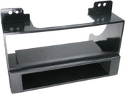 1-DIN Paneel met aflegbakje. Kia Carnival 2006-2011 Kleur: Zwart