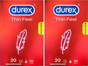 Durex  Condooms Thin Feel 20st x2