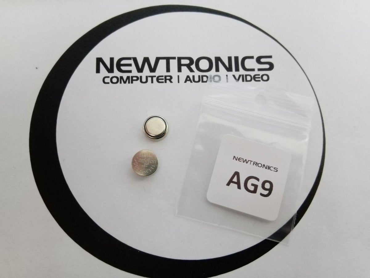 Newtronics AG9/LR936/LR45/SR936W/394 knoopcel batterij - Set van 2 stuks