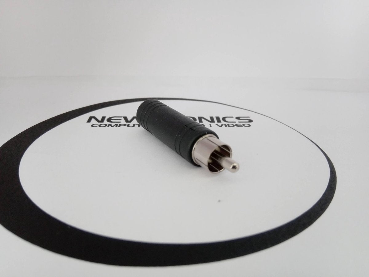Newtronics audio adapter 6.35mm vrouwelijk - tulp mannelijk - MONO