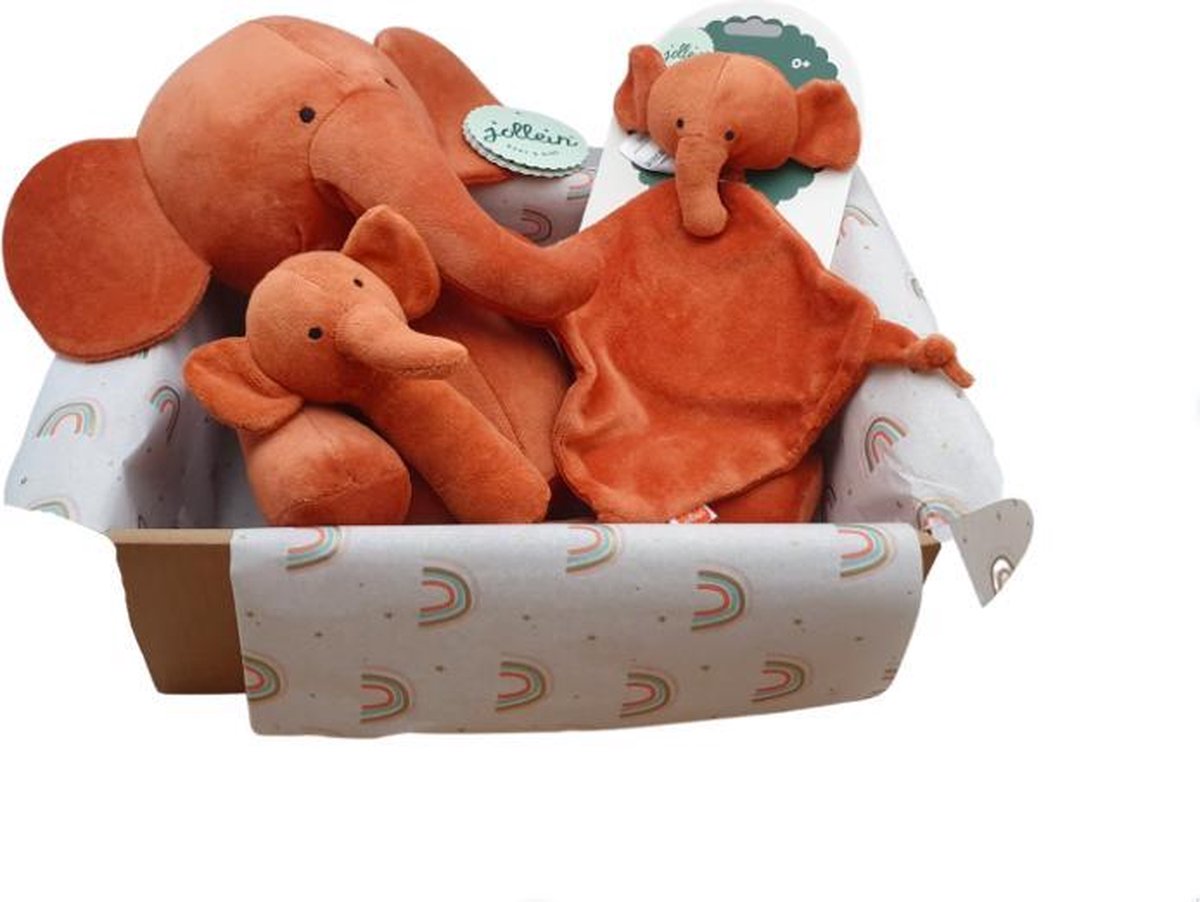 Cadeaudoos Olifant - Oranje