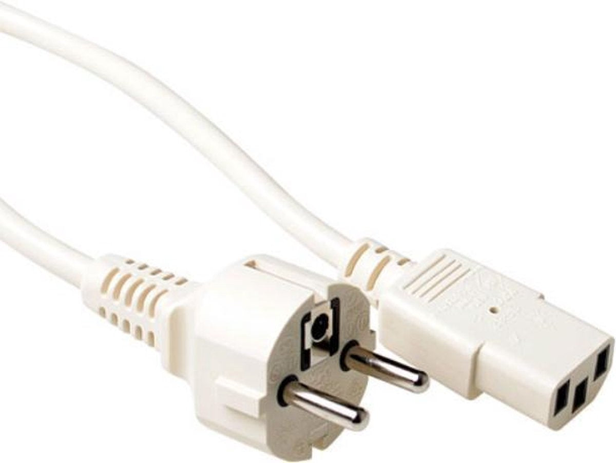 ACT AK5009 electriciteitssnoer Wit 2