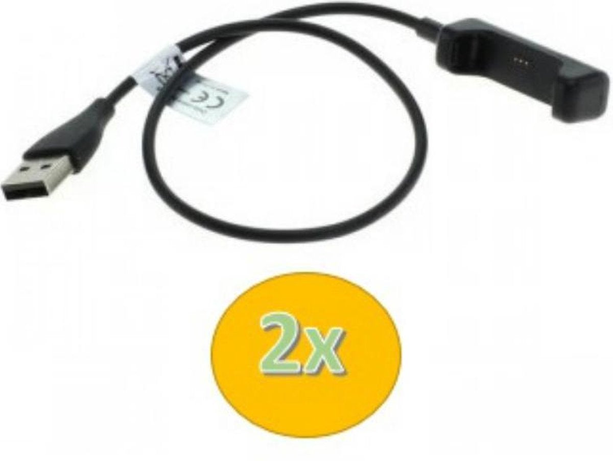 2 keer Originele OTB USB Oplaadkabel Adapter Fitbit Flex 2