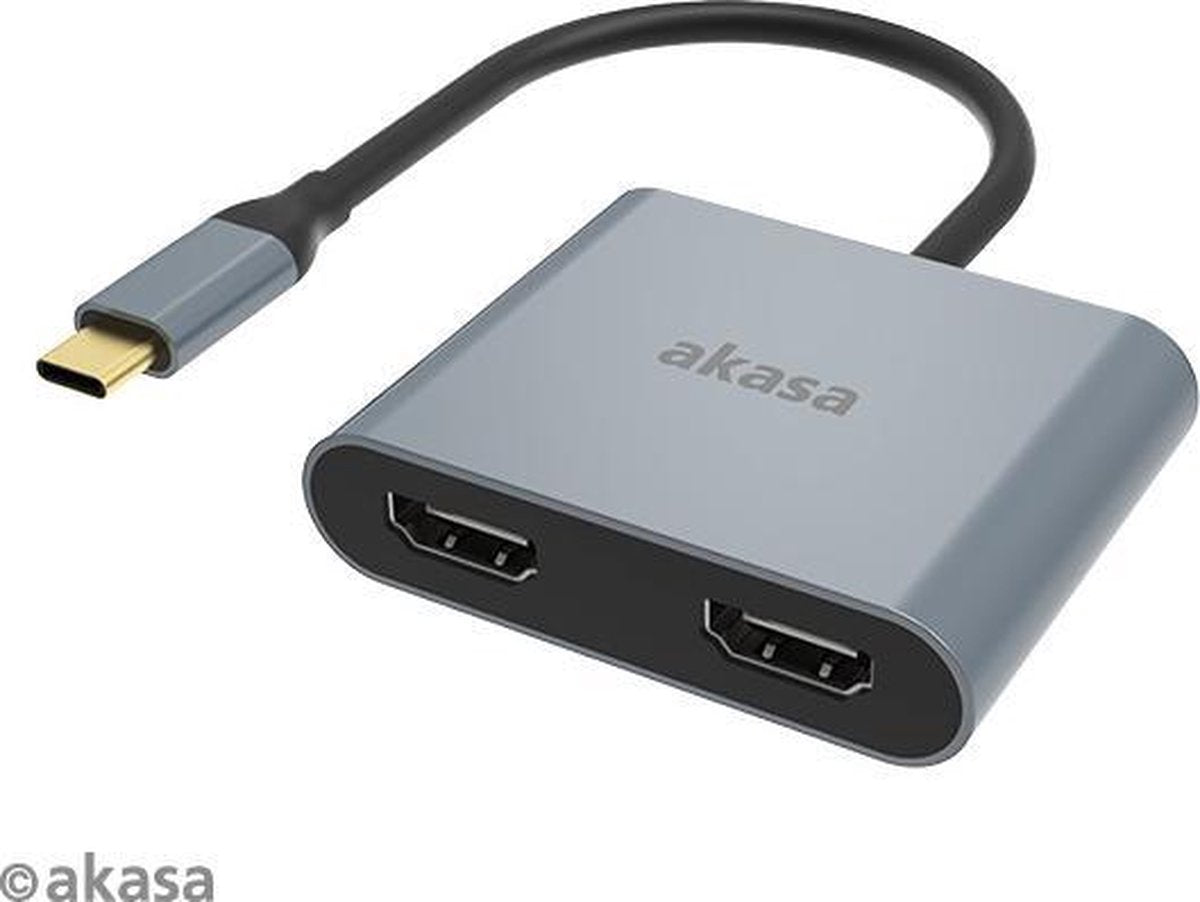 USB Type-C naar Dual HDMI MST Adapter