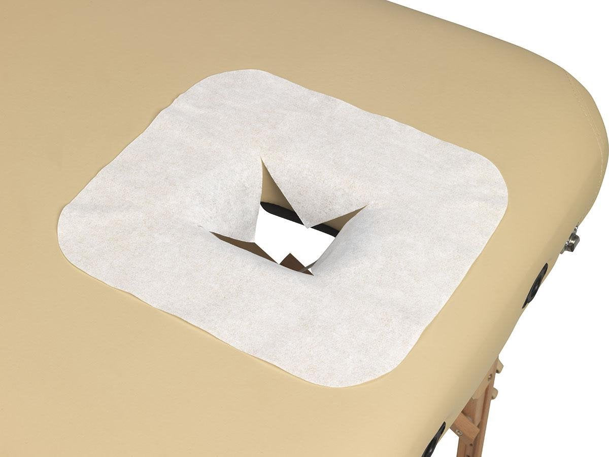 Disposable face cover voor massagetafels - hoofdsteun hoesjes - Gezichtskussens 100 stuks