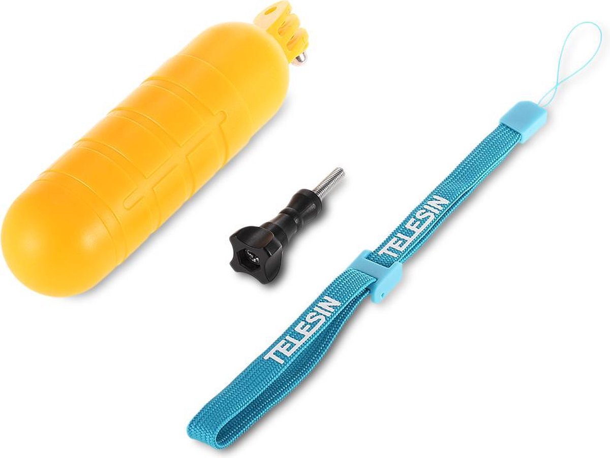 PRO SERIES Floaty Bobber Antisliphandgreep met Polsband voor GoPro / DJI OSMO & Sports Action Cameras
