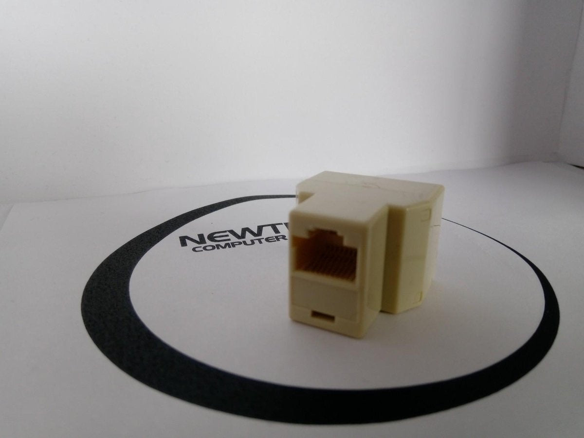 Newtronics CAT5 / ISDN splitter van 1x vrouwelijk -> 2x vrouwelijk