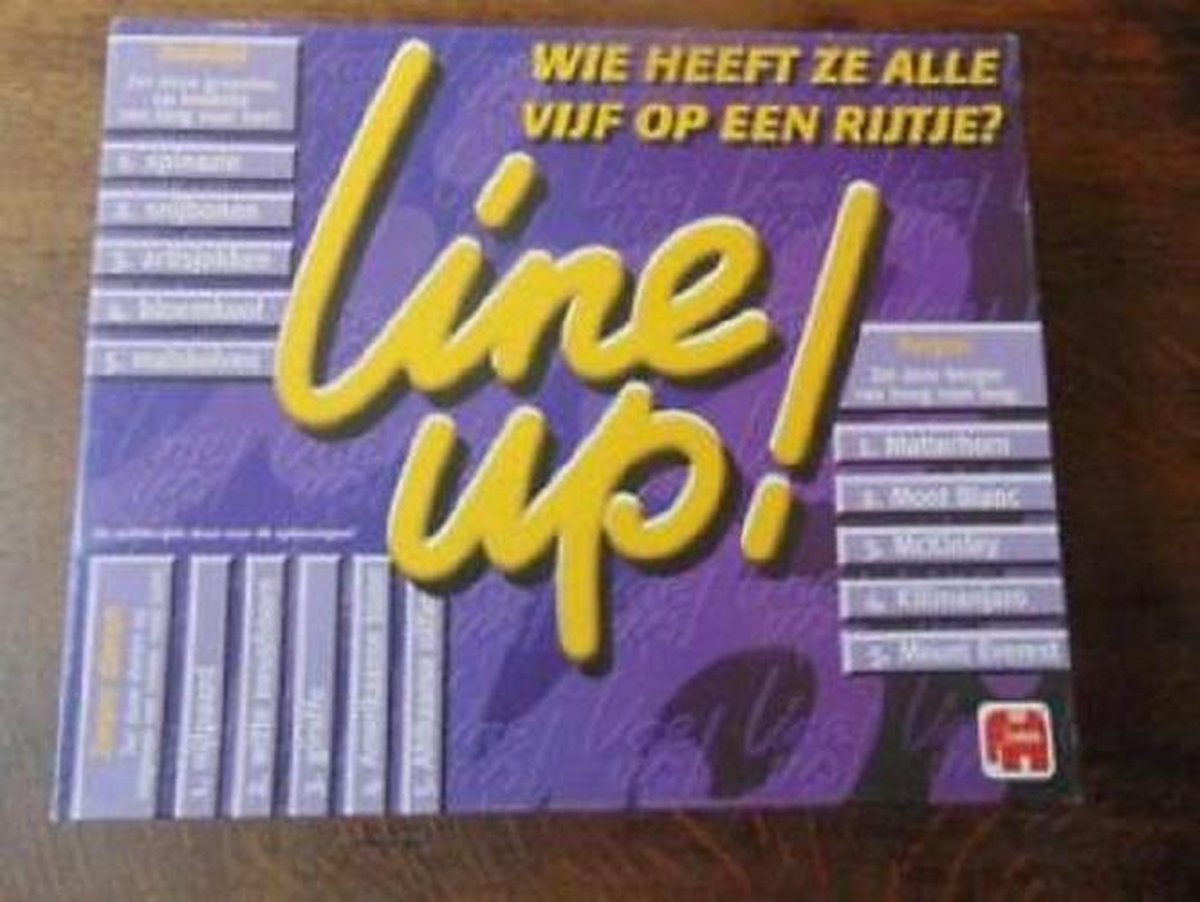 Jumbo | Wie heeft ze alle vijf op een rijtje