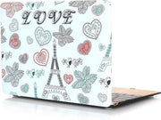 Mobigear Hard Case Frosted Love Tower voor Apple MacBook 12 inch