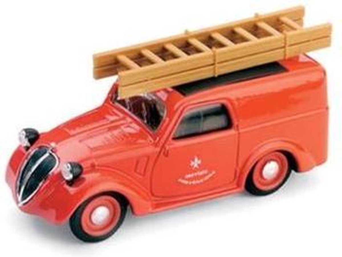 Fiat 500B Van Vigili Del Fuoco Servizio 1946 Red