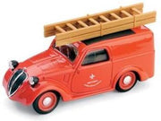 Fiat 500B Van Vigili Del Fuoco Servizio 1946 Red