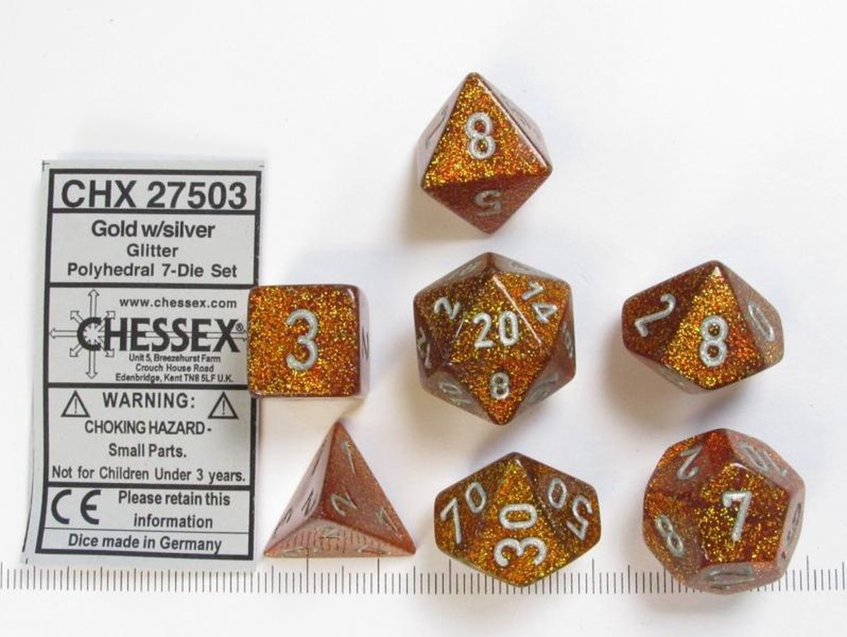 Chessex dobbelstenen set