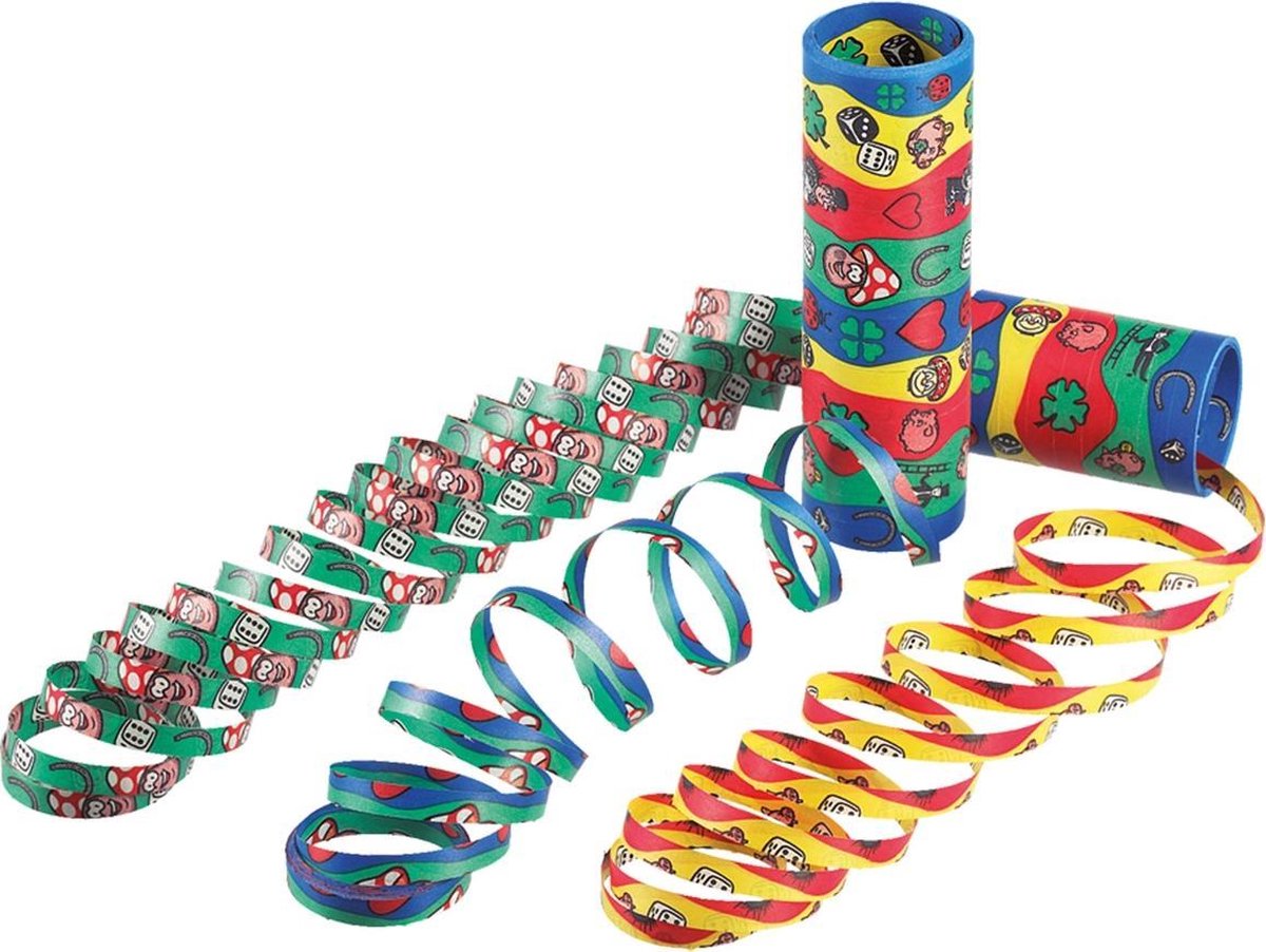 Tib Serpentines Lucky 4 Meter Papier