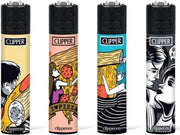 Clipper Aansteker - Pizza Lovers - 4 stuks