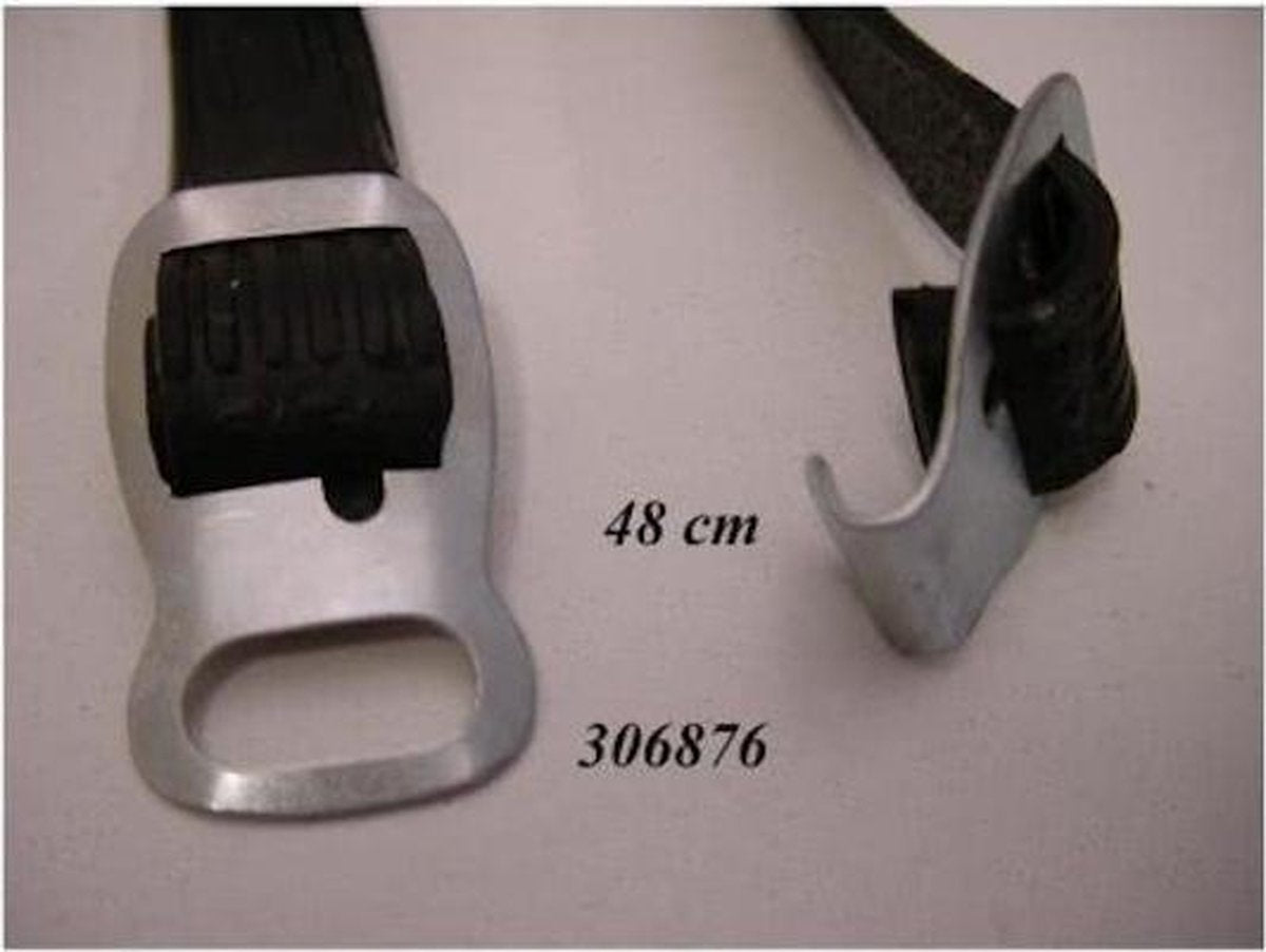 Bibia - Snelbinder - Haak/Oog - Kort - Zwart