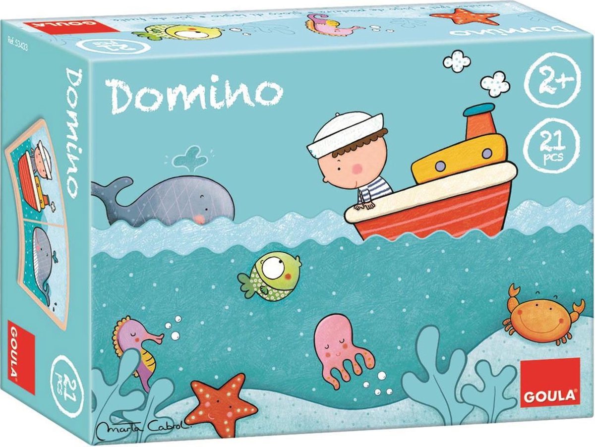 Goula Oscar at sea Domino - Kinderspel