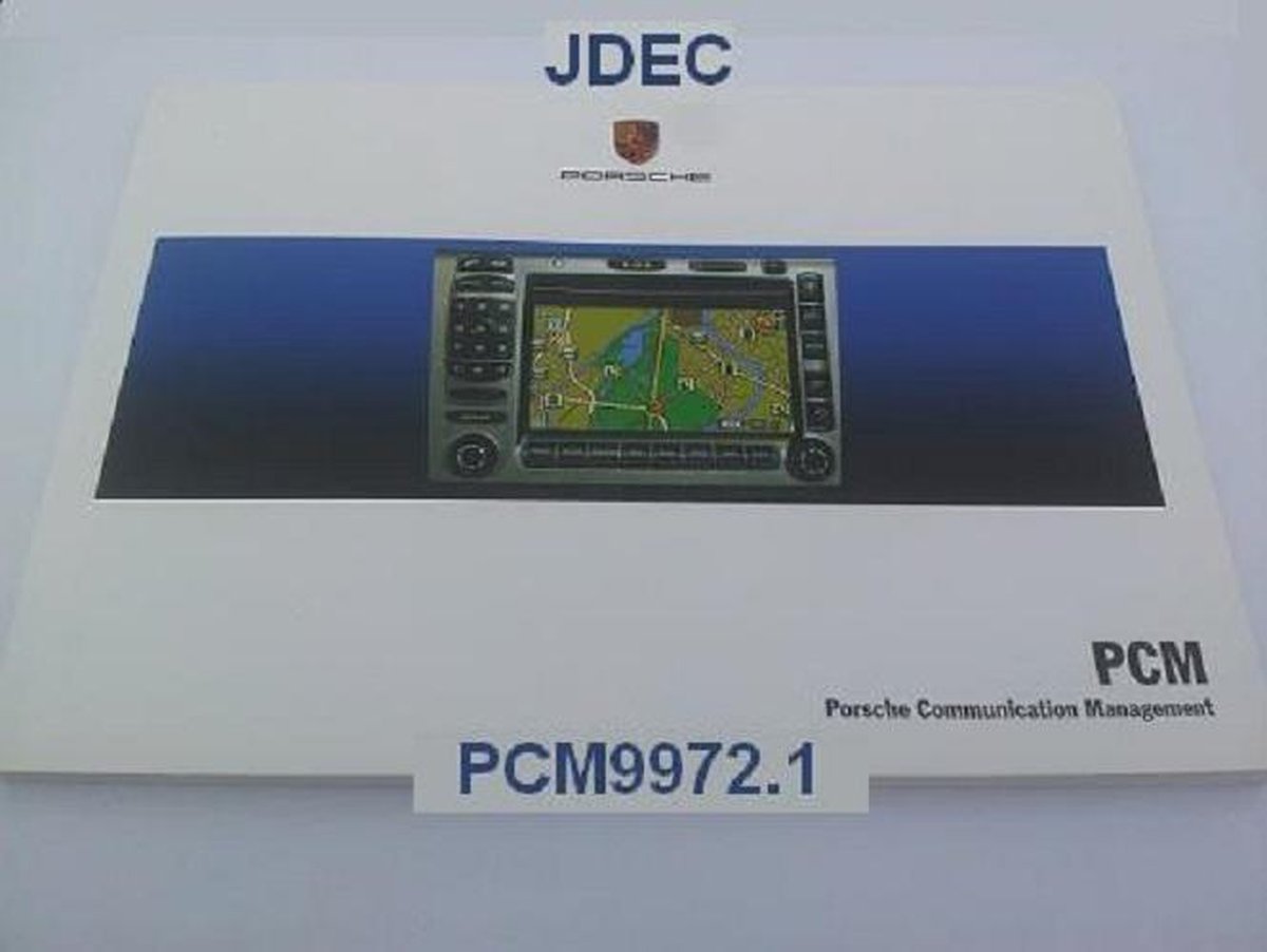 Instructieboekje Porsche PCM 2.1
