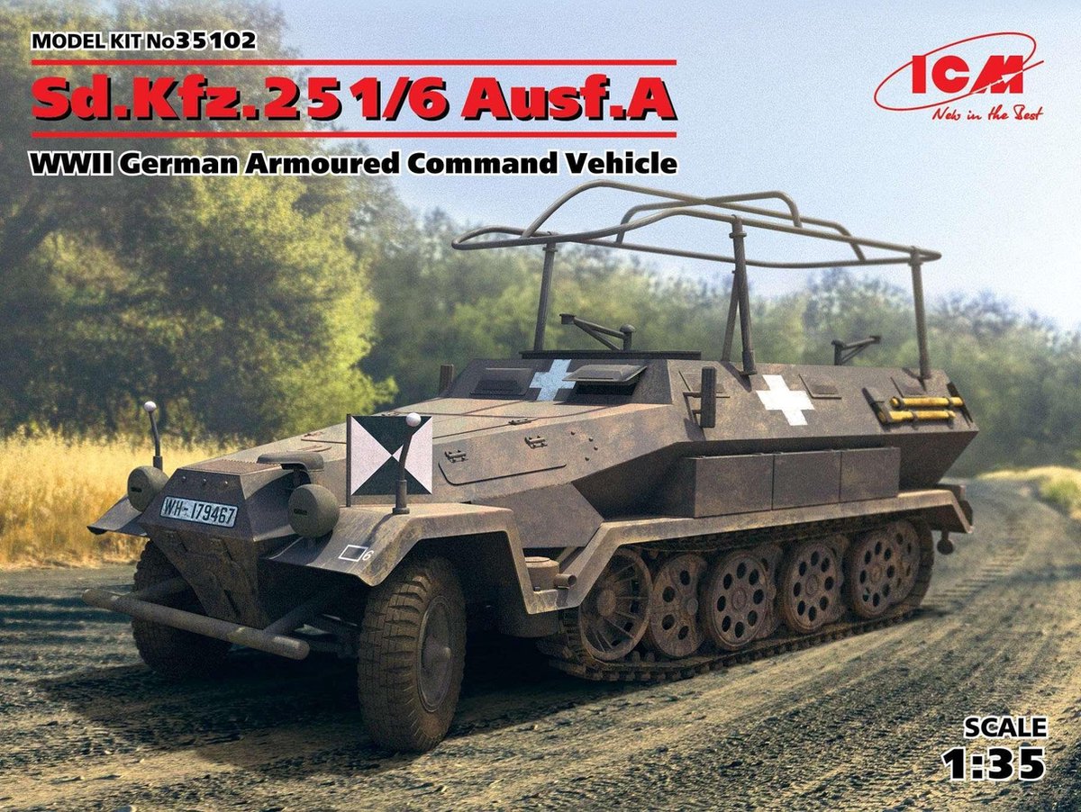 1:35 ICM 35102 Sd.Kfz.251/6 Ausf.A
