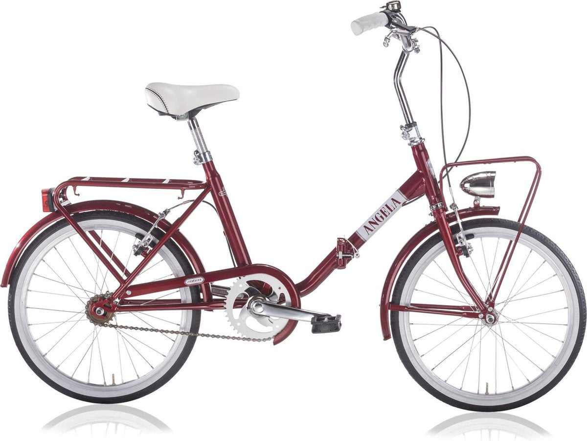 MBM ANGELA FOLDING 20 INCH RED