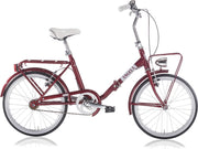 MBM ANGELA FOLDING 20 INCH RED