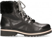 Van Dalen  - Veterboot Leer - Womens - Black - 41