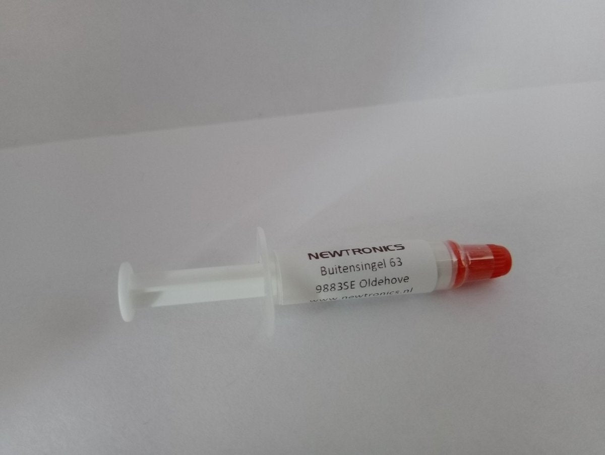 NEWTRONICS Koelpasta 1.0 gram max. 180℃ voor computer en elektronica toepassingen