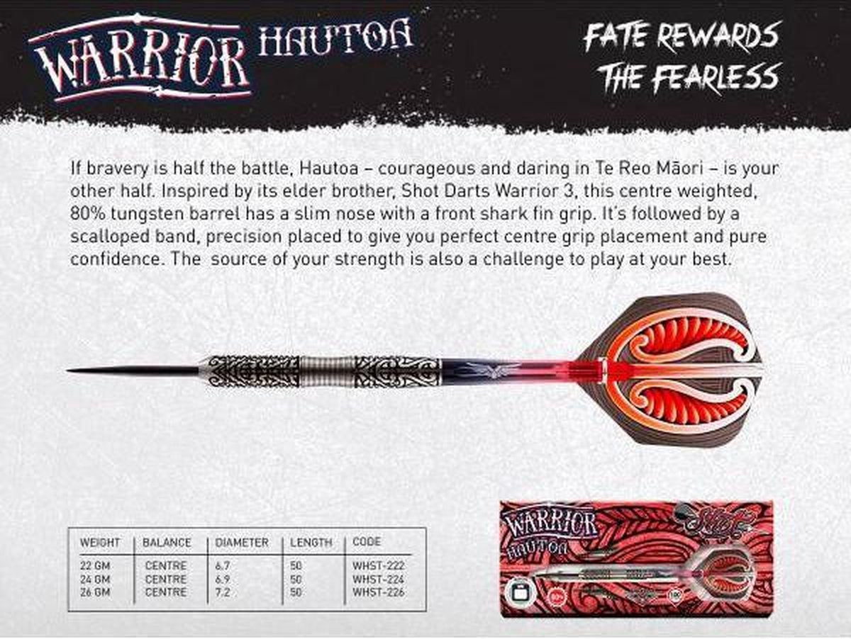 Shot! Warrior Hautoa 80% - 22 Gram