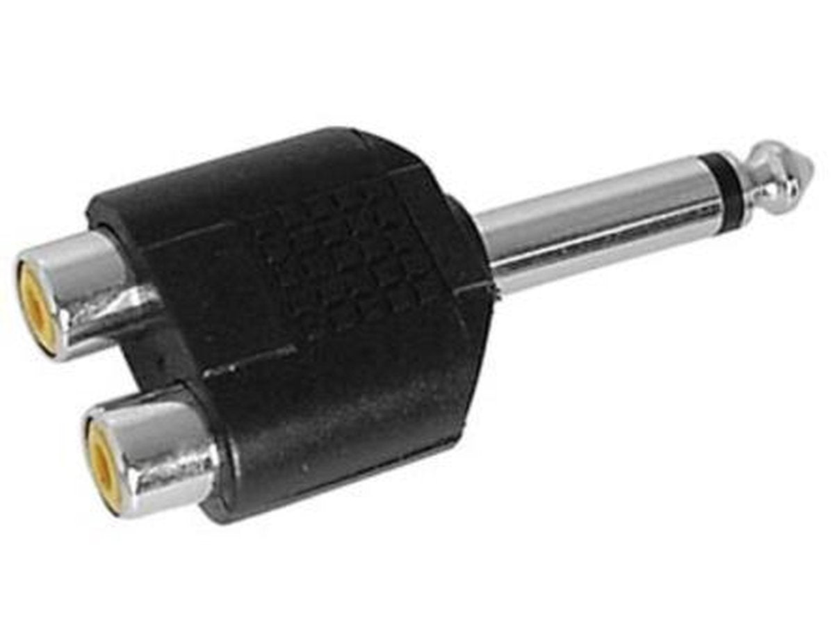 Profile Adapter Jack > 2 RCA Vrouw