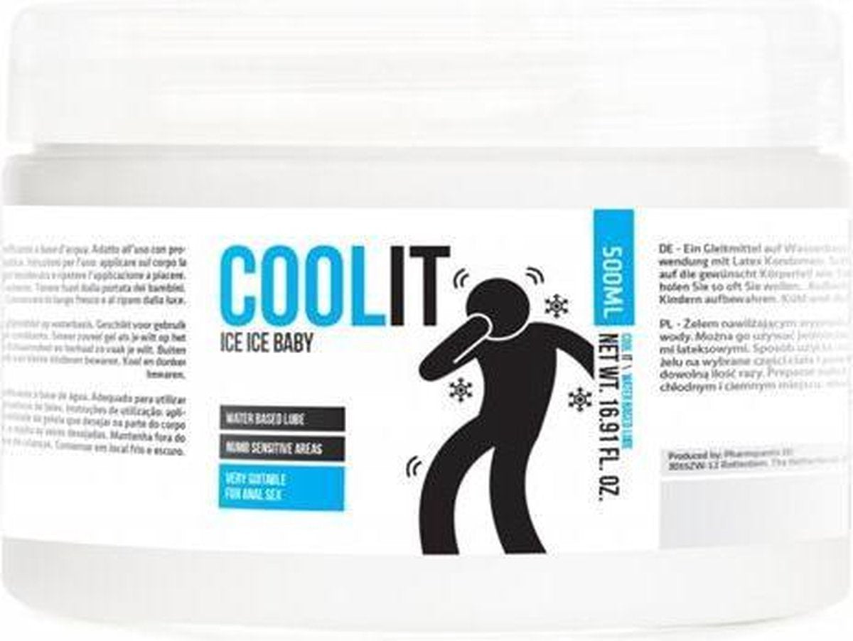 Pharmquests Cool It Ice Ice Baby Verkoelend Glijmiddel - 500 ml