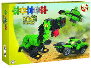 Clics Dino Squad Box 6 in1 - Constructie blokken