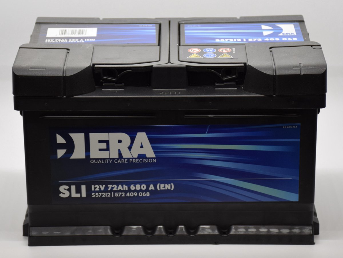 Era accu S57212 Sli 12V 72Ah 680A