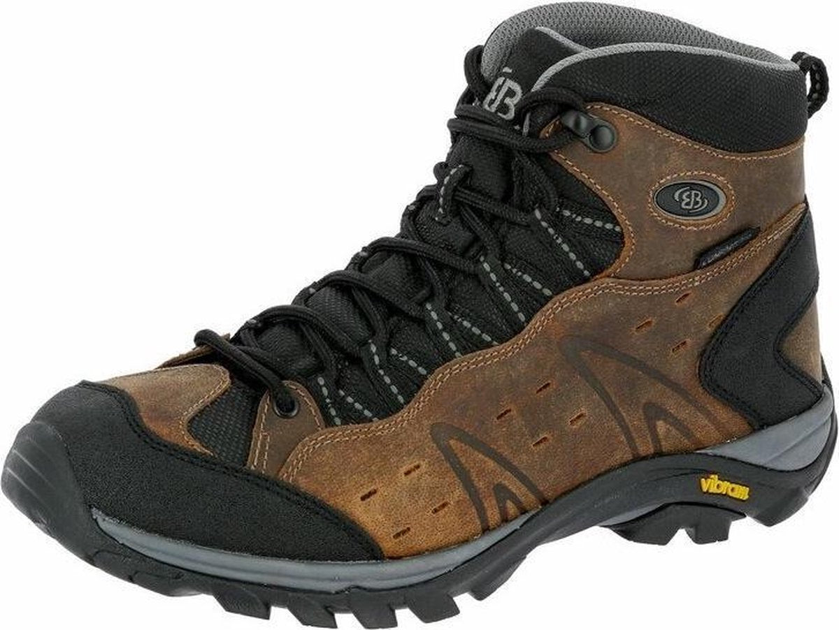 Brütting Wandelschoen Mount Bona High Classic Dames Bruin Mt 36