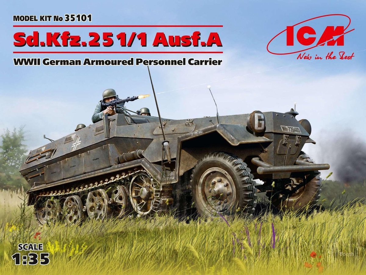 1:35 ICM 35101 Sd.Kfz.251/1 Ausf.A