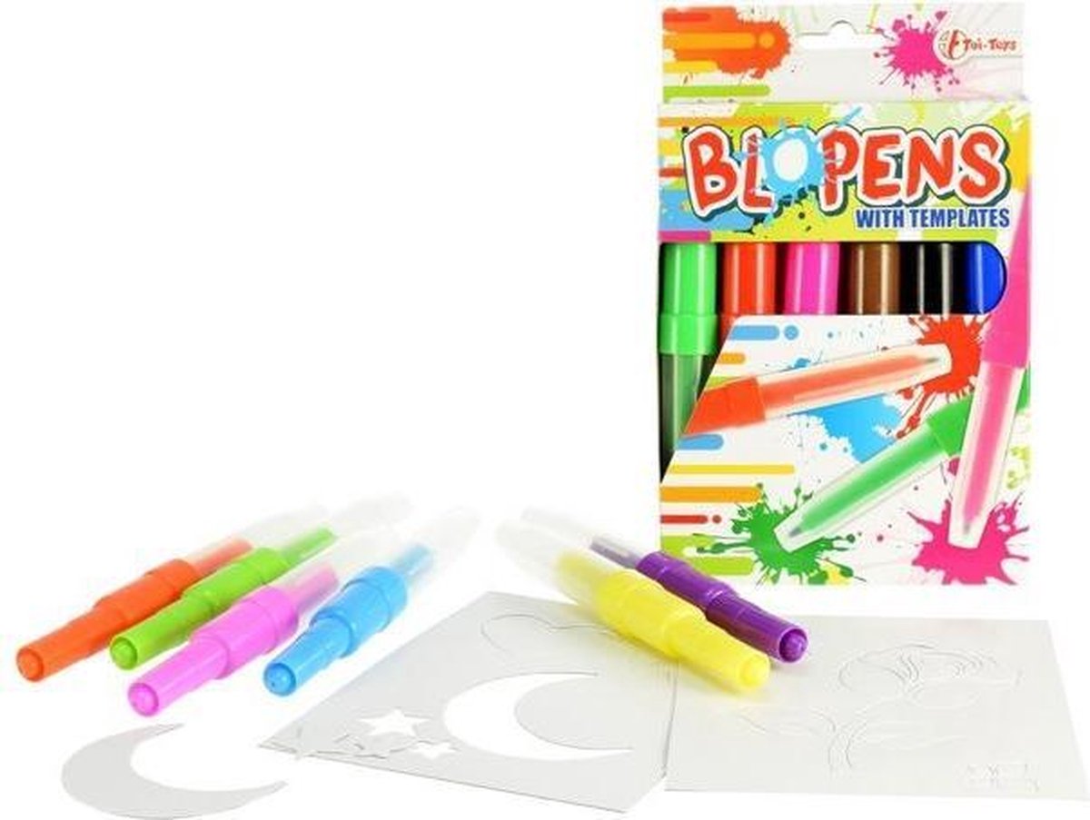 Toi Toys Blaasstiften 6 stuks