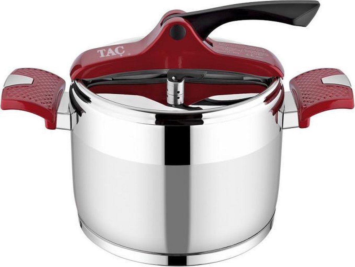 Tac - RVS snelkookpan inhoud 7 liter