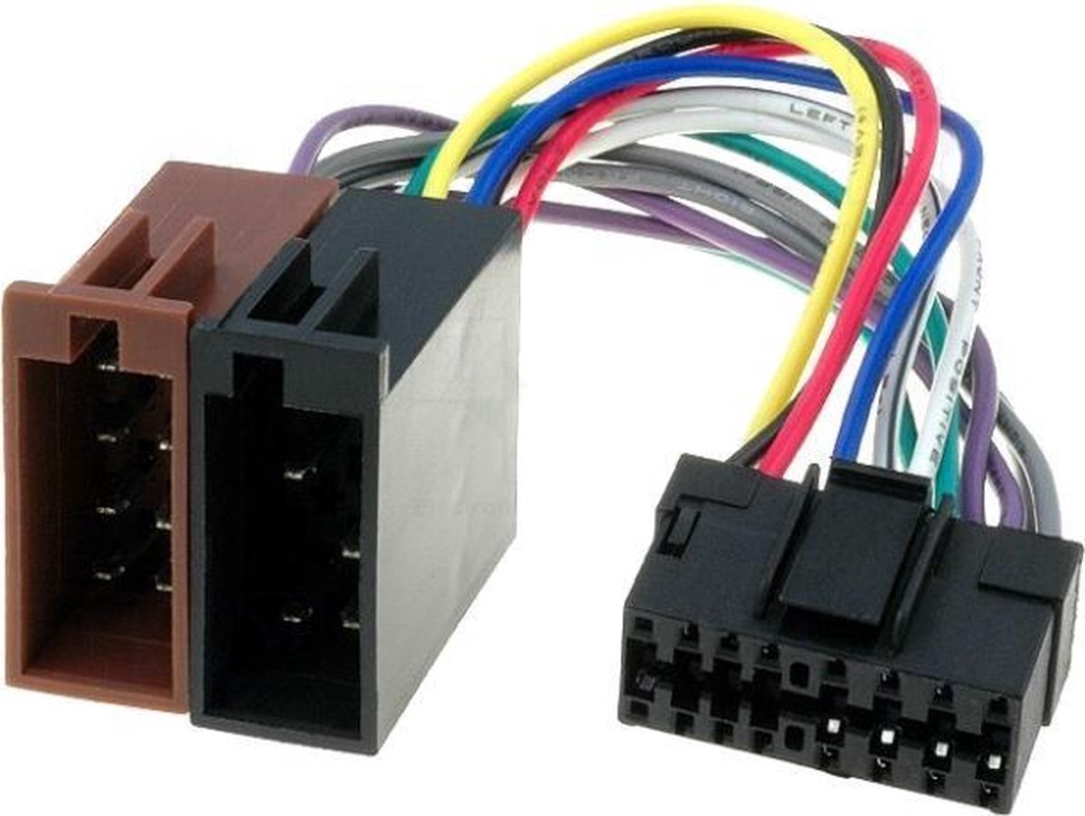 ISO kabel voor JVC (30 x 12mm) autoradio