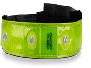 2-Pack Waterdichte Lichtgevende LED Veiligheidsbanden- refelecterend - 2 Stuks – Geel -| Knipperend of Brandend Licht Voor Arm en Been | Klittenband Armband en Beenband | Knipperende Hardloopband | Veilig Hardlopen Band