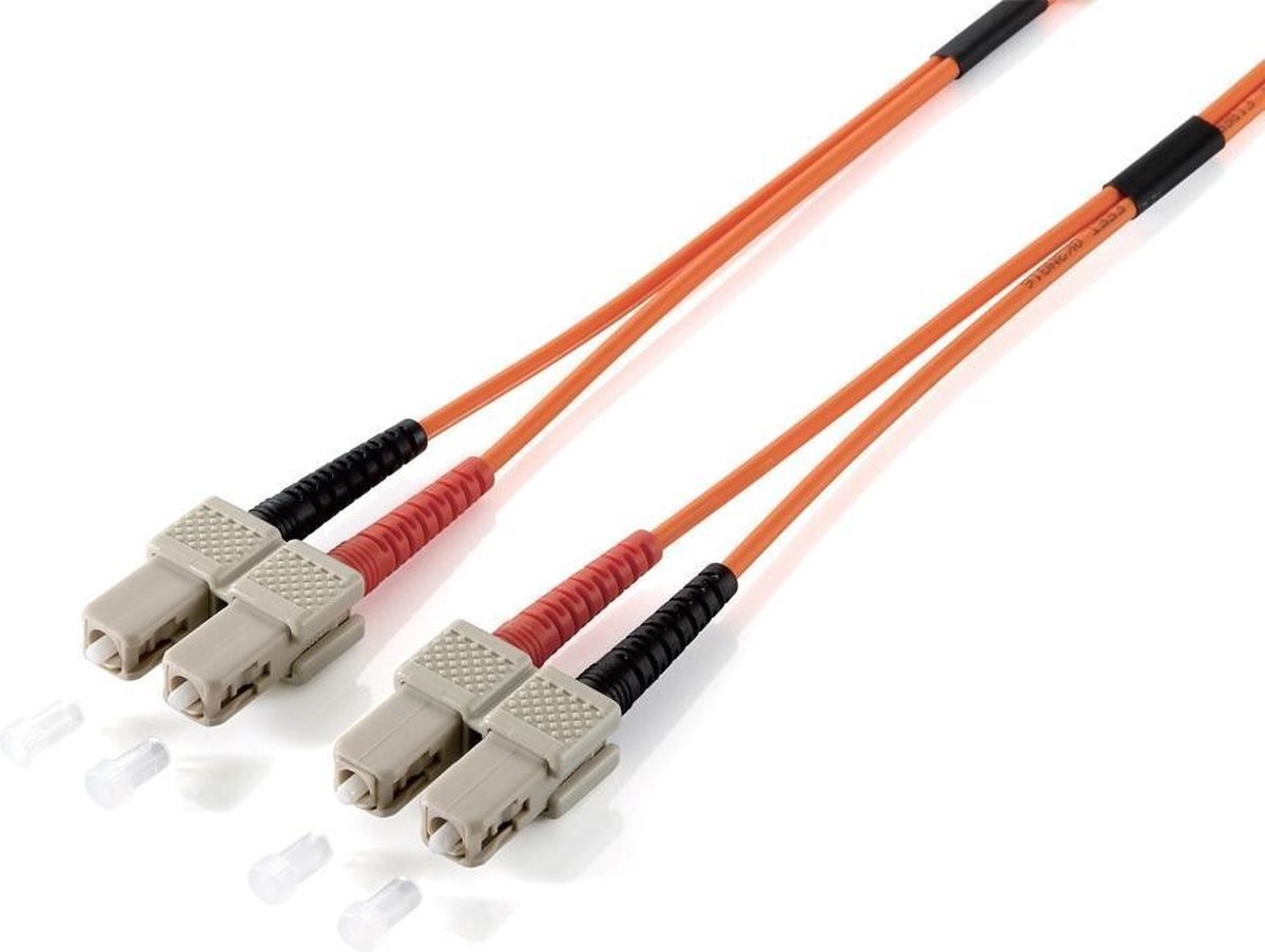 Equip 253335 Glasvezel kabel 5 m OS2 SC Geel