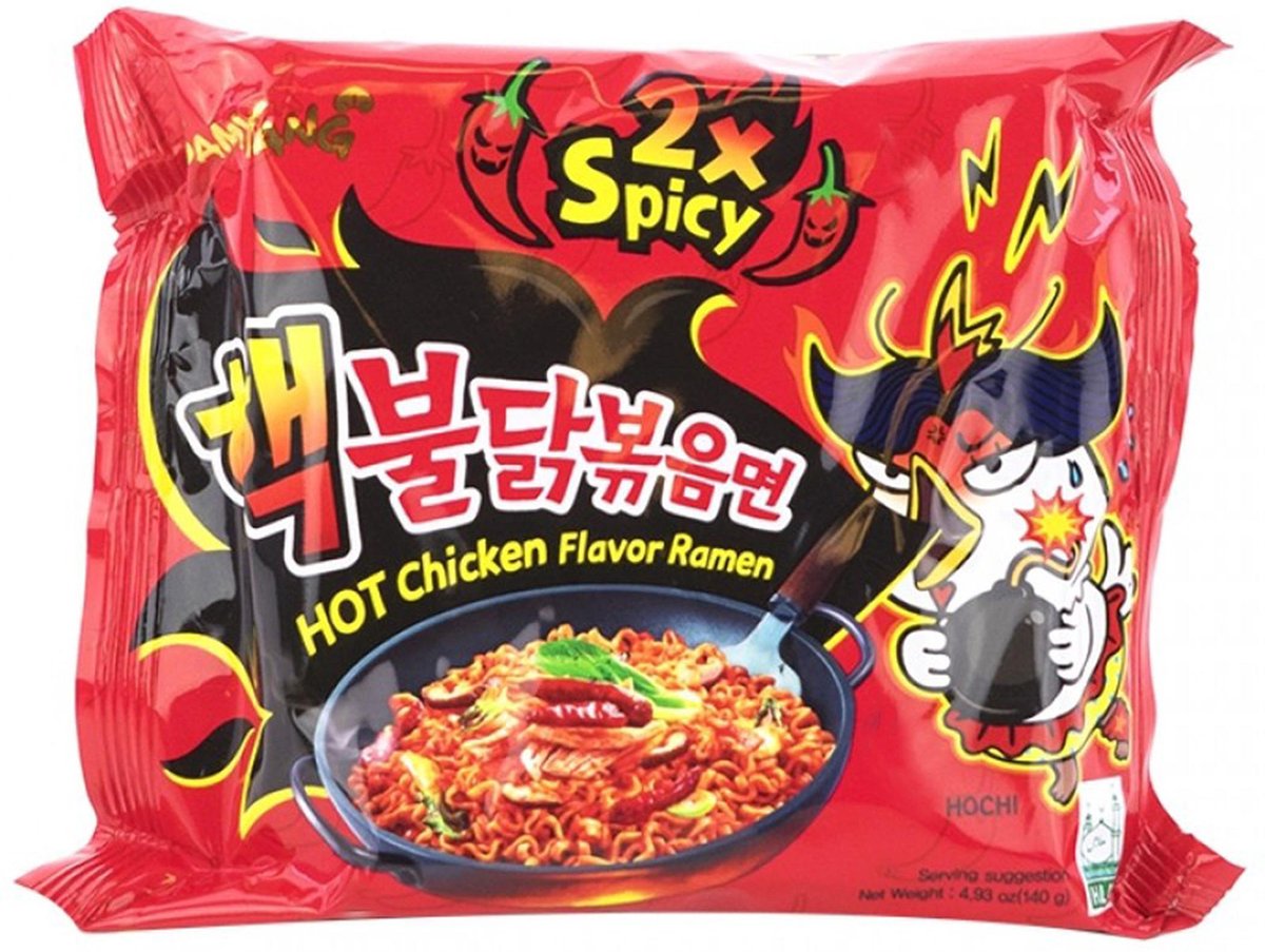 Hot Chicken Ramen 2x Spicy