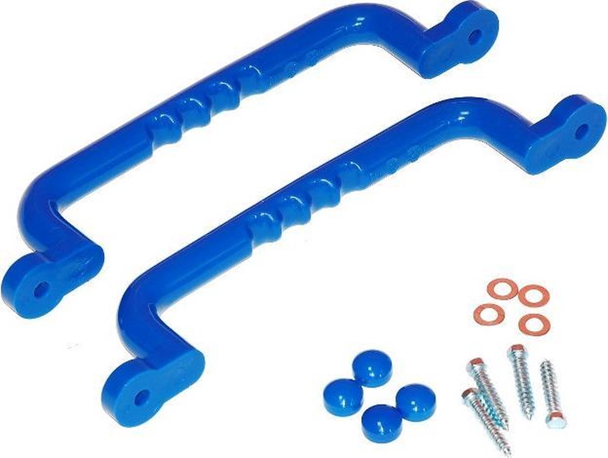 Handgrepen Kunststof Blauw Set 31cm