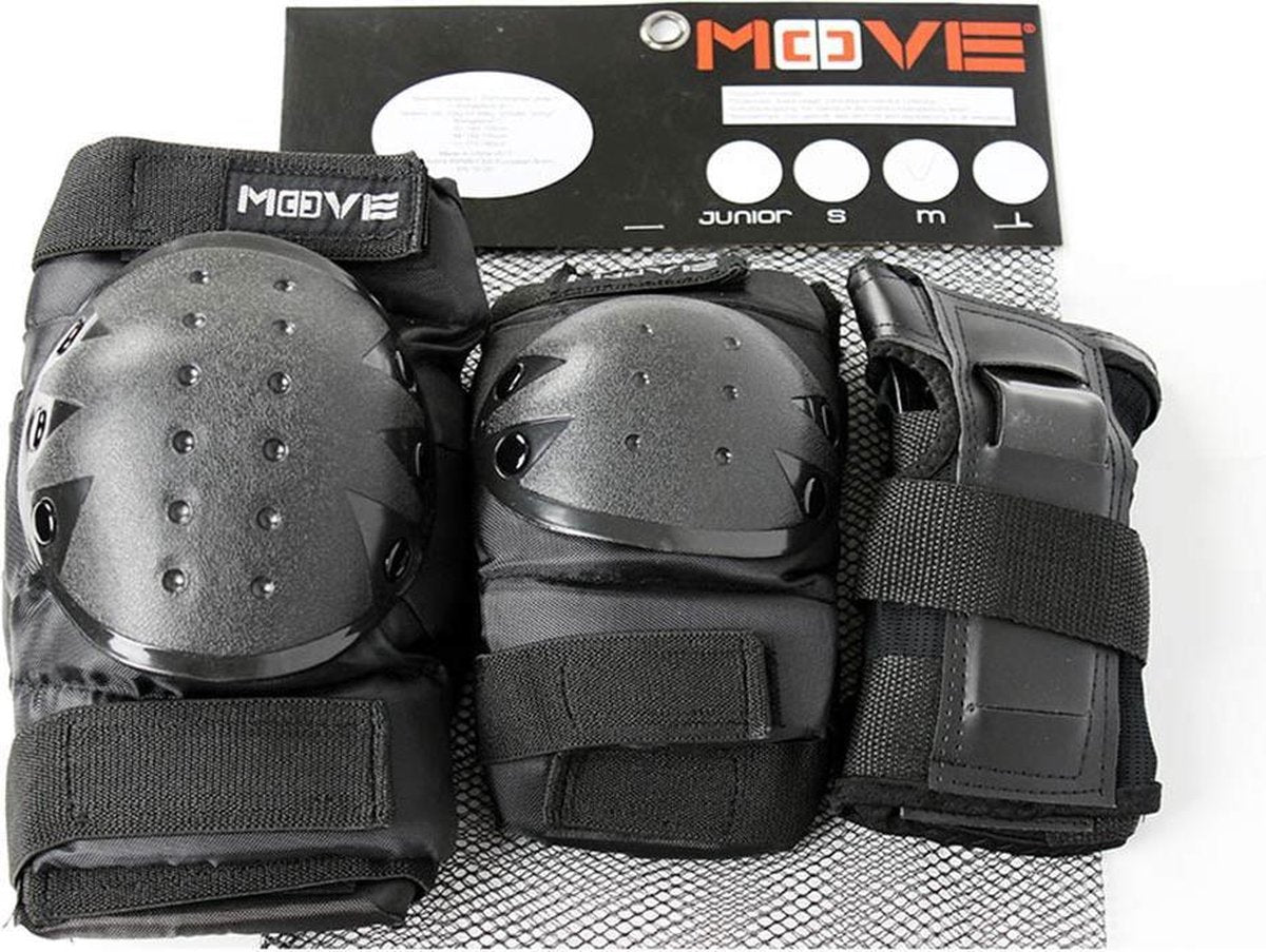 Beschermset Move - Zwart - Senior