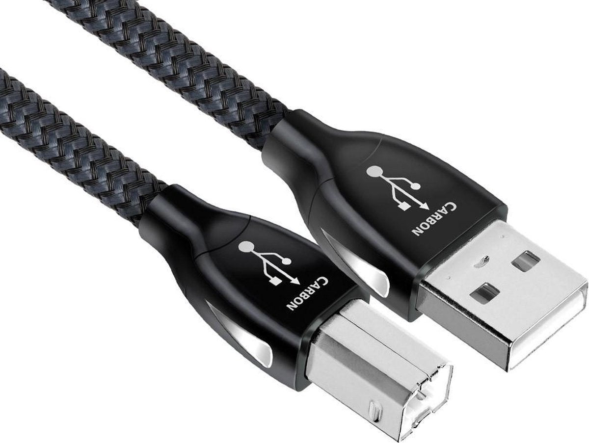 AudioQuest 0.75m Carbon USB A-B USB-kabel 0