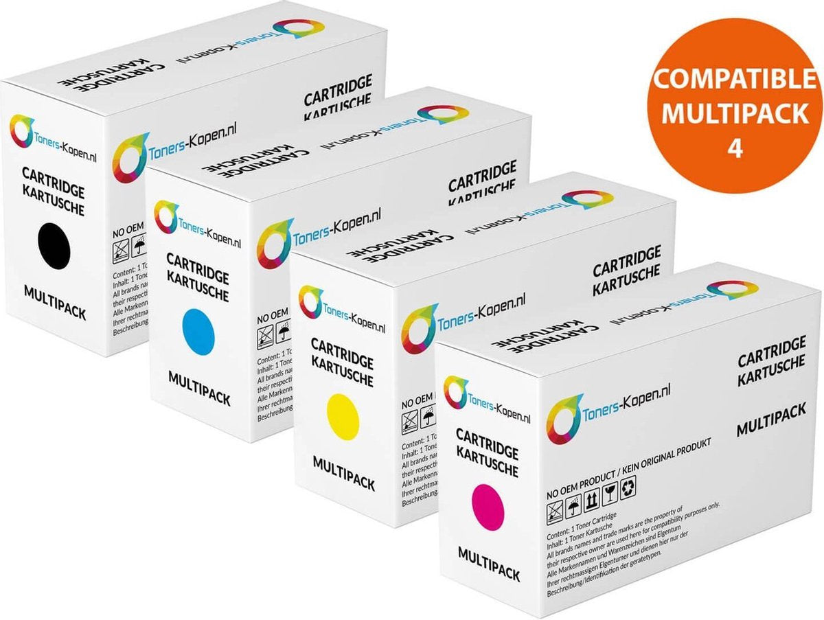 huismerk Set 4X huismerk Toner voor Brother Tn325 Dcp9055Cdn Hl4500