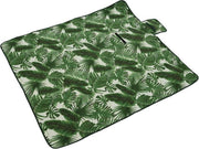 Picknickkleed bladprint 150x135cm